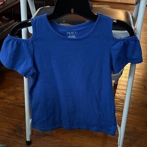 Girls off shoulder tee